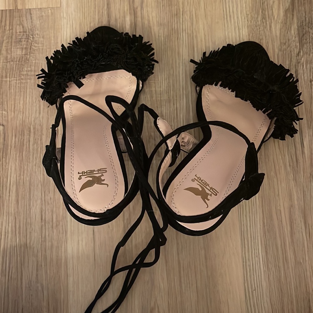 Shiekh black heels